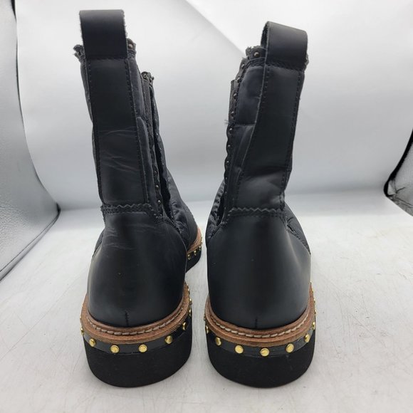 Free People Atlas Puffer Womens 11 Black Chelsea Boots Casual Fashion Party - Picture 6 of 12